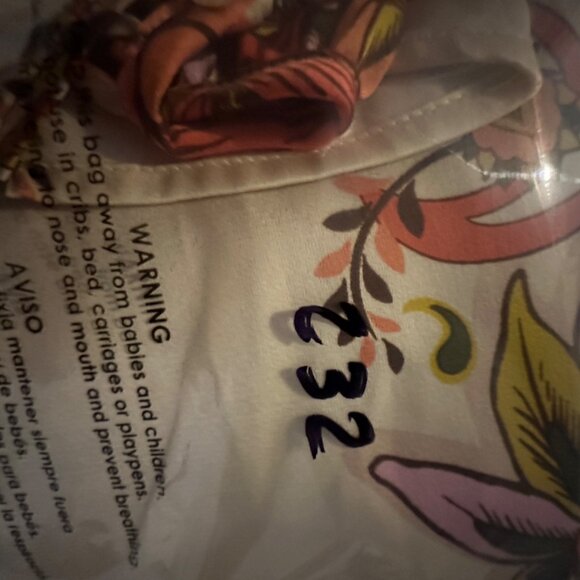 JM Collection Womens M Floral Bohemian V-Neck Blouse Retro Paisley Eclectic 70's - Picture 12 of 12